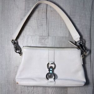 Preston & York Elegant White Shoulder Bag